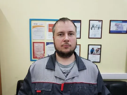 Болдвинов Максим — сервисный инженер